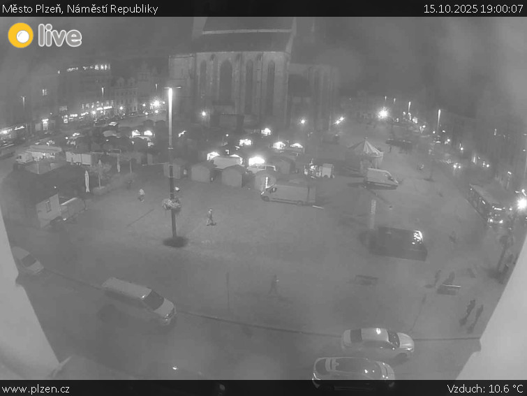Město Plzeň - Náměstí Republiky - 15.10.2025 v 19:00 Město Plzeň - Náměstí Republiky - 15.10.2025 v 19:00
