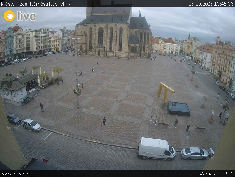 Město Plzeň - Náměstí Republiky - 16.10.2025 v 13:45 Město Plzeň - Náměstí Republiky - 16.10.2025 v 13:45