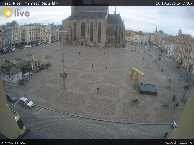 Město Plzeň - Náměstí Republiky - 16.10.2025 v 14:30 Město Plzeň - Náměstí Republiky - 16.10.2025 v 14:30