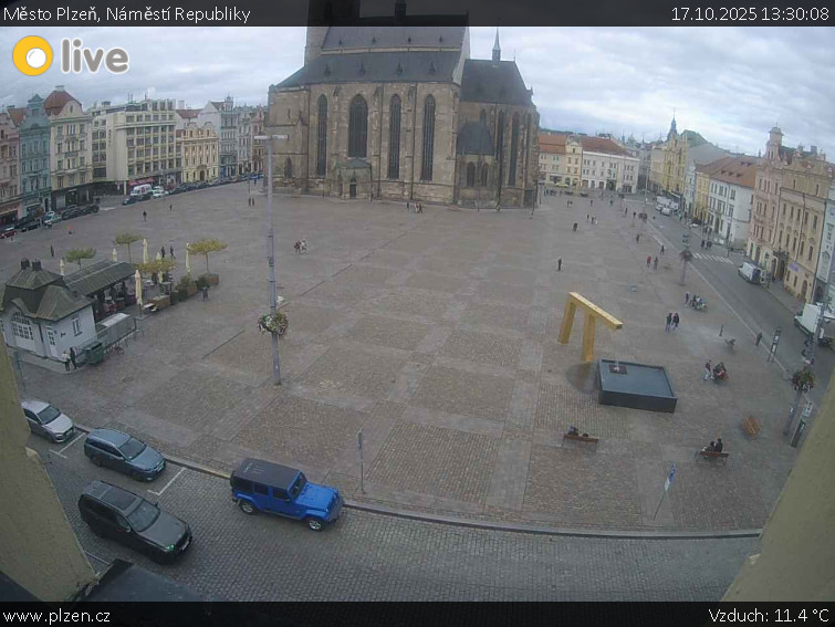 Město Plzeň - Náměstí Republiky - 17.10.2025 v 13:30 Město Plzeň - Náměstí Republiky - 17.10.2025 v 13:30