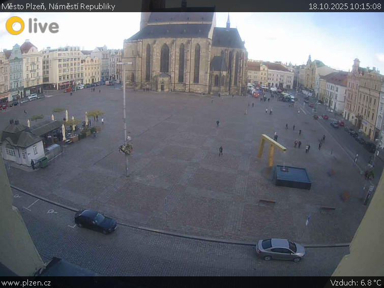 Město Plzeň - Náměstí Republiky - 18.10.2025 v 10:15 Město Plzeň - Náměstí Republiky - 18.10.2025 v 10:15