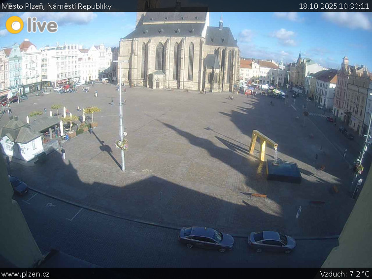 Město Plzeň - Náměstí Republiky - 18.10.2025 v 10:30 Město Plzeň - Náměstí Republiky - 18.10.2025 v 10:30