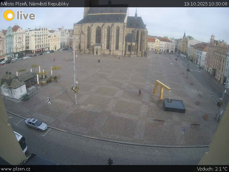 Město Plzeň - Náměstí Republiky - 19.10.2025 v 10:30 Město Plzeň - Náměstí Republiky - 19.10.2025 v 10:30