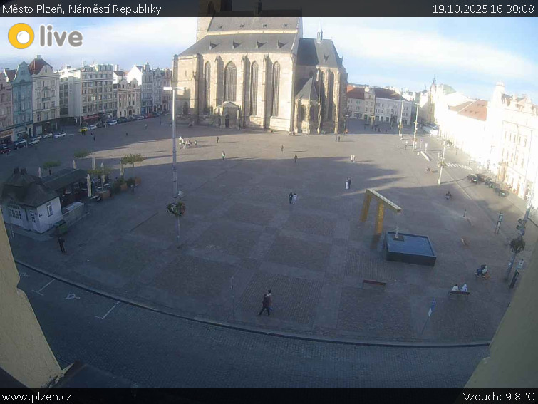 Město Plzeň - Náměstí Republiky - 19.10.2025 v 16:30 Město Plzeň - Náměstí Republiky - 19.10.2025 v 16:30