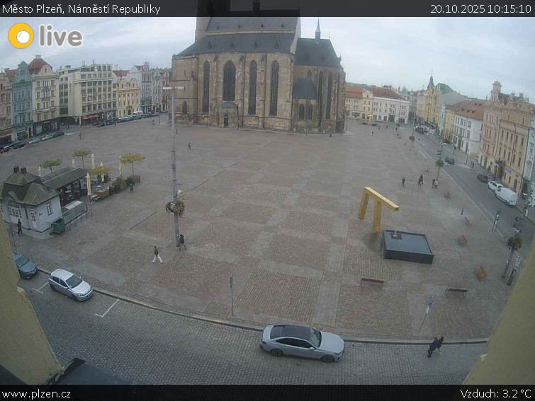 Město Plzeň - Náměstí Republiky - 20.10.2025 v 10:15 Město Plzeň - Náměstí Republiky - 20.10.2025 v 10:15