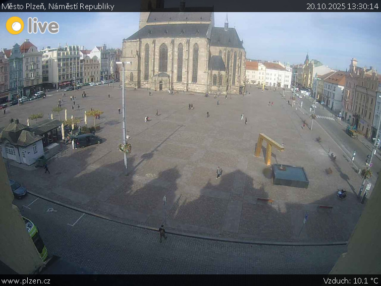 Město Plzeň - Náměstí Republiky - 20.10.2025 v 13:30 Město Plzeň - Náměstí Republiky - 20.10.2025 v 13:30