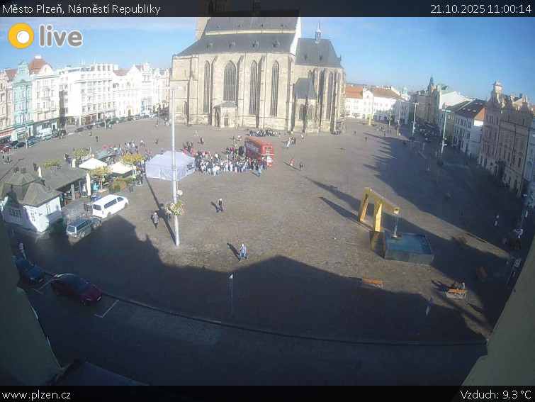 Město Plzeň - Náměstí Republiky - 21.10.2025 v 11:00 Město Plzeň - Náměstí Republiky - 21.10.2025 v 11:00
