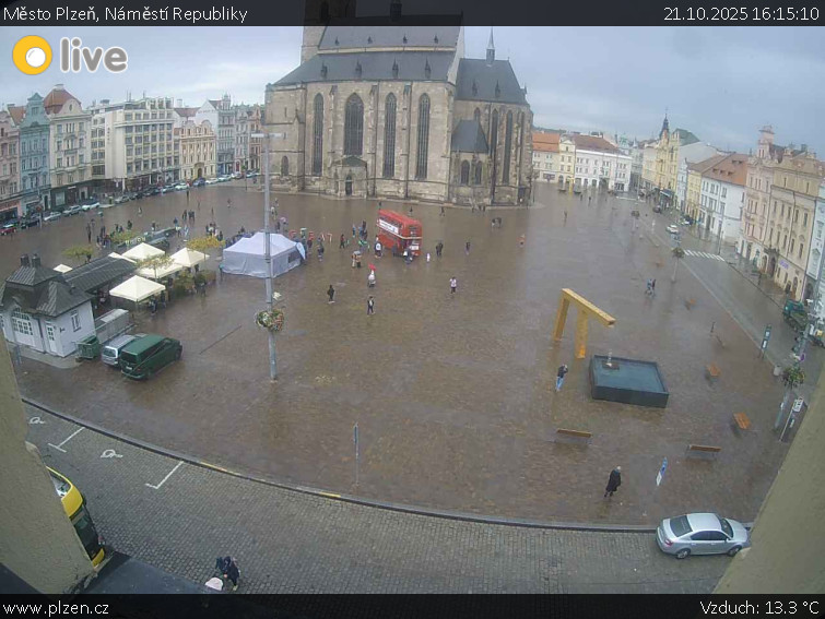 Město Plzeň - Náměstí Republiky - 21.10.2025 v 16:15 Město Plzeň - Náměstí Republiky - 21.10.2025 v 16:15
