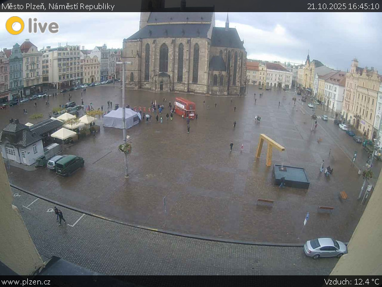 Město Plzeň - Náměstí Republiky - 21.10.2025 v 16:45 Město Plzeň - Náměstí Republiky - 21.10.2025 v 16:45