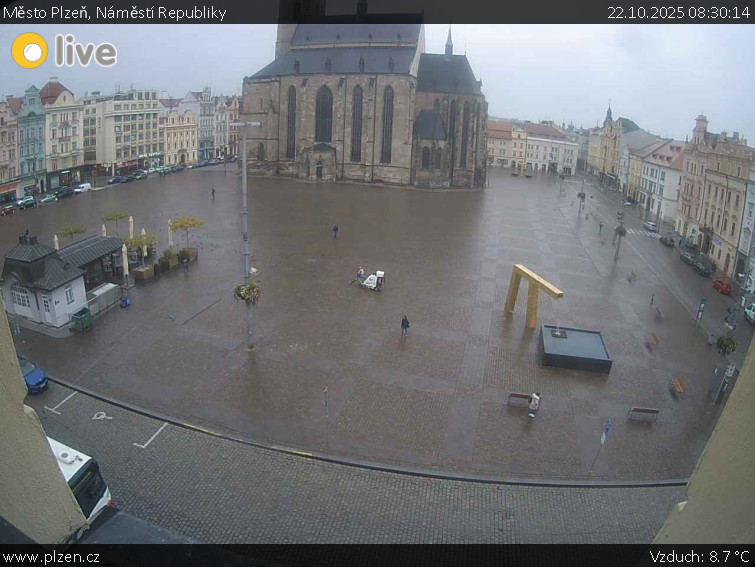 Město Plzeň - Náměstí Republiky - 22.10.2025 v 08:30 Město Plzeň - Náměstí Republiky - 22.10.2025 v 08:30