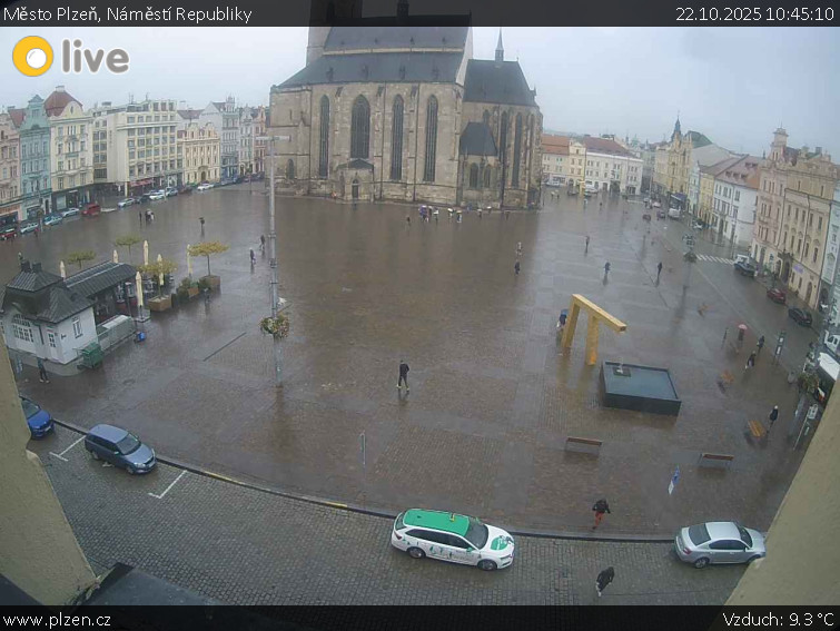 Město Plzeň - Náměstí Republiky - 22.10.2025 v 10:45 Město Plzeň - Náměstí Republiky - 22.10.2025 v 10:45