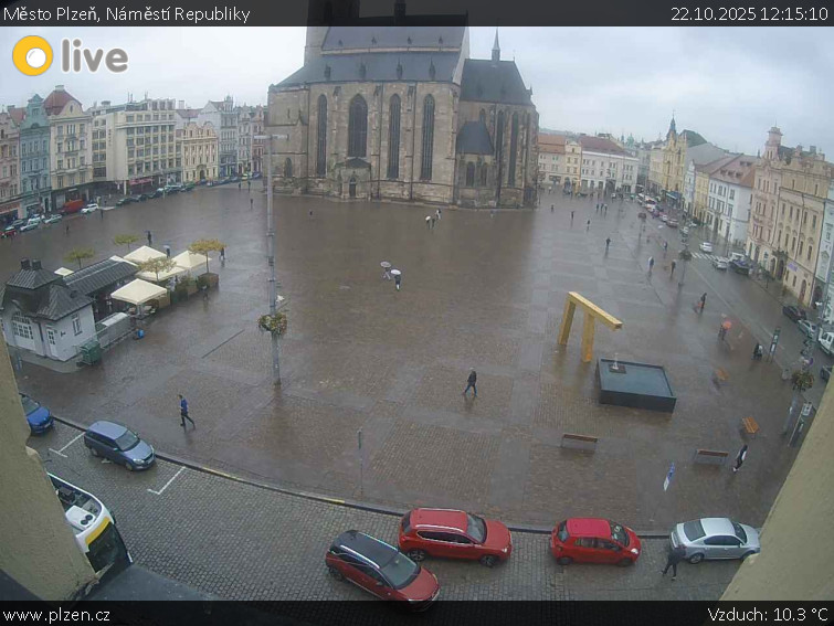 Město Plzeň - Náměstí Republiky - 22.10.2025 v 12:15 Město Plzeň - Náměstí Republiky - 22.10.2025 v 12:15