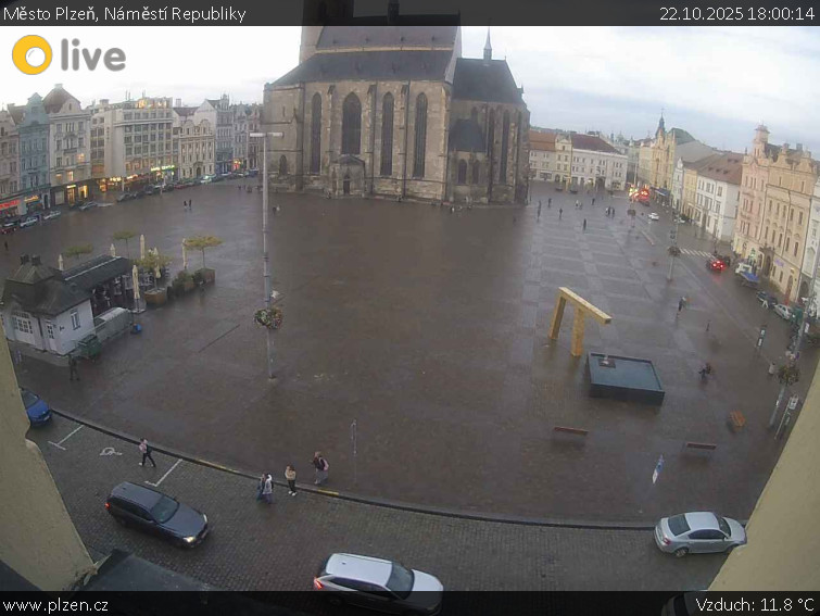 Město Plzeň - Náměstí Republiky - 22.10.2025 v 18:00 Město Plzeň - Náměstí Republiky - 22.10.2025 v 18:00