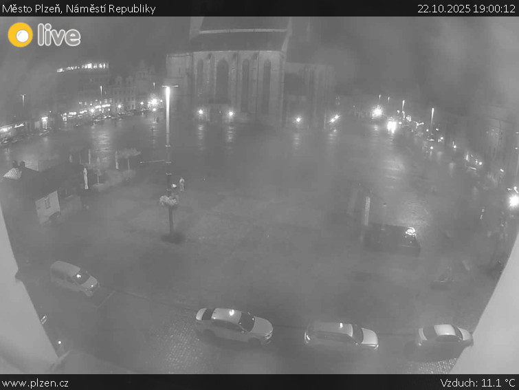 Město Plzeň - Náměstí Republiky - 22.10.2025 v 19:00 Město Plzeň - Náměstí Republiky - 22.10.2025 v 19:00