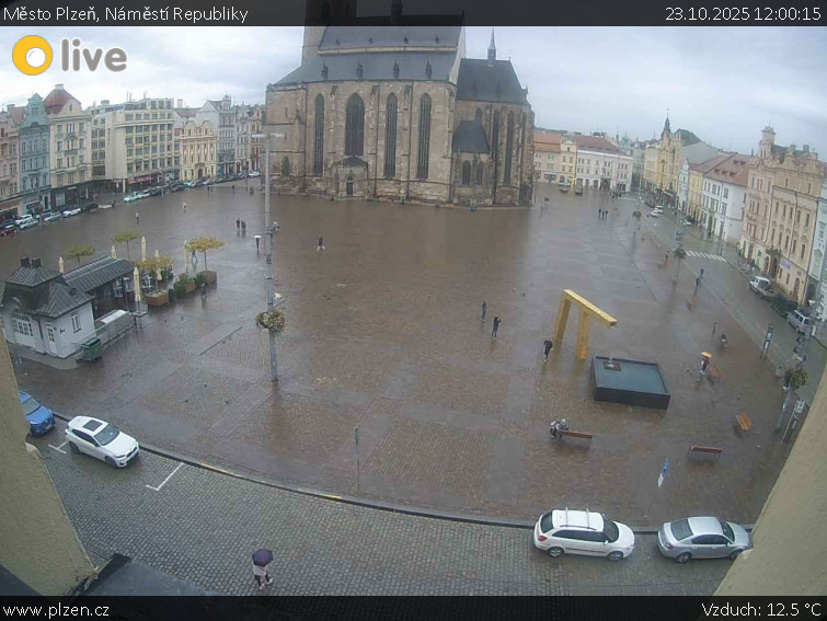 Město Plzeň - Náměstí Republiky - 23.10.2025 v 12:00 Město Plzeň - Náměstí Republiky - 23.10.2025 v 12:00