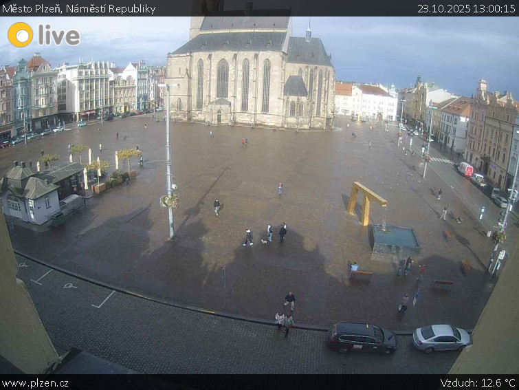 Město Plzeň - Náměstí Republiky - 23.10.2025 v 13:00 Město Plzeň - Náměstí Republiky - 23.10.2025 v 13:00