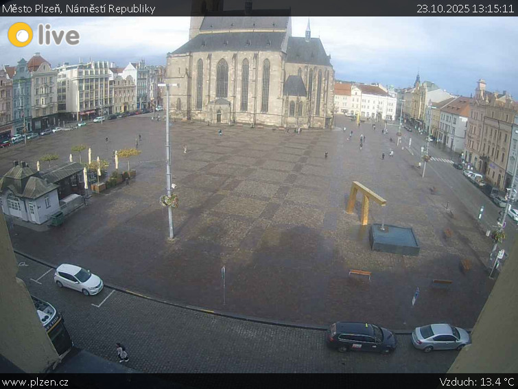 Město Plzeň - Náměstí Republiky - 23.10.2025 v 13:15 Město Plzeň - Náměstí Republiky - 23.10.2025 v 13:15