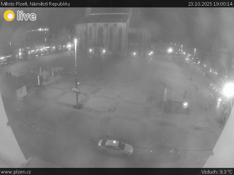 Město Plzeň - Náměstí Republiky - 23.10.2025 v 19:00 Město Plzeň - Náměstí Republiky - 23.10.2025 v 19:00