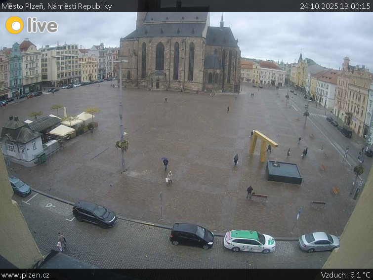 Město Plzeň - Náměstí Republiky - 24.10.2025 v 13:00 Město Plzeň - Náměstí Republiky - 24.10.2025 v 13:00