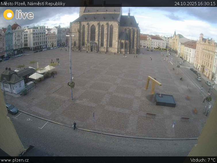 Město Plzeň - Náměstí Republiky - 24.10.2025 v 16:30 Město Plzeň - Náměstí Republiky - 24.10.2025 v 16:30