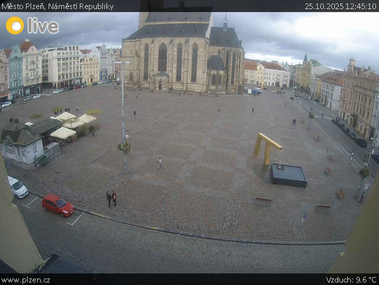 Město Plzeň - Náměstí Republiky - 25.10.2025 v 12:45 Město Plzeň - Náměstí Republiky - 25.10.2025 v 12:45