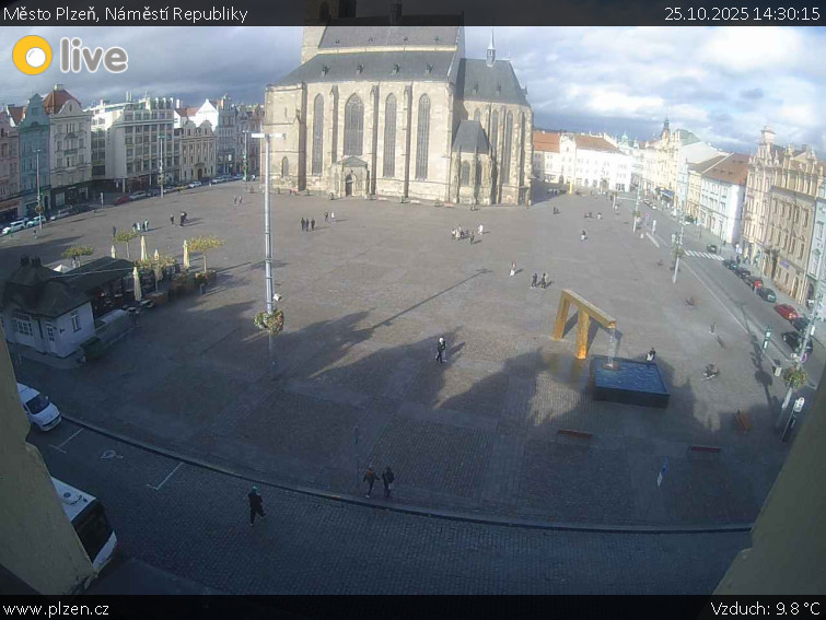Město Plzeň - Náměstí Republiky - 25.10.2025 v 14:30 Město Plzeň - Náměstí Republiky - 25.10.2025 v 14:30