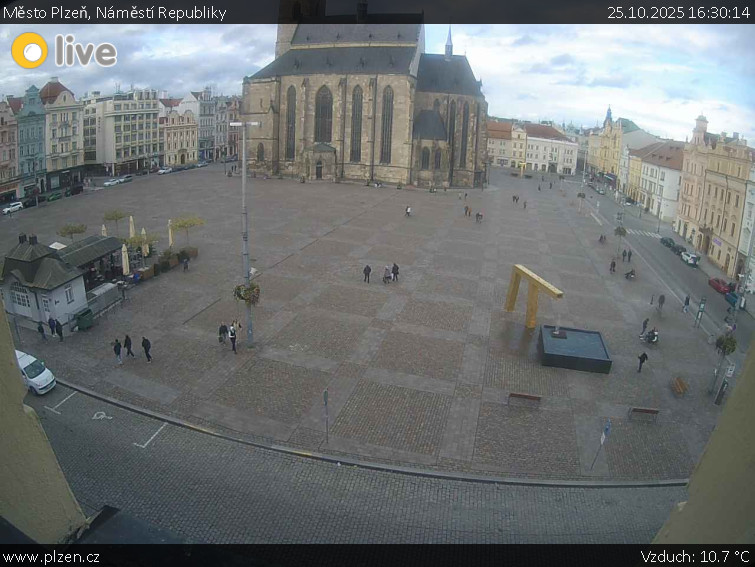 Město Plzeň - Náměstí Republiky - 25.10.2025 v 16:30 Město Plzeň - Náměstí Republiky - 25.10.2025 v 16:30