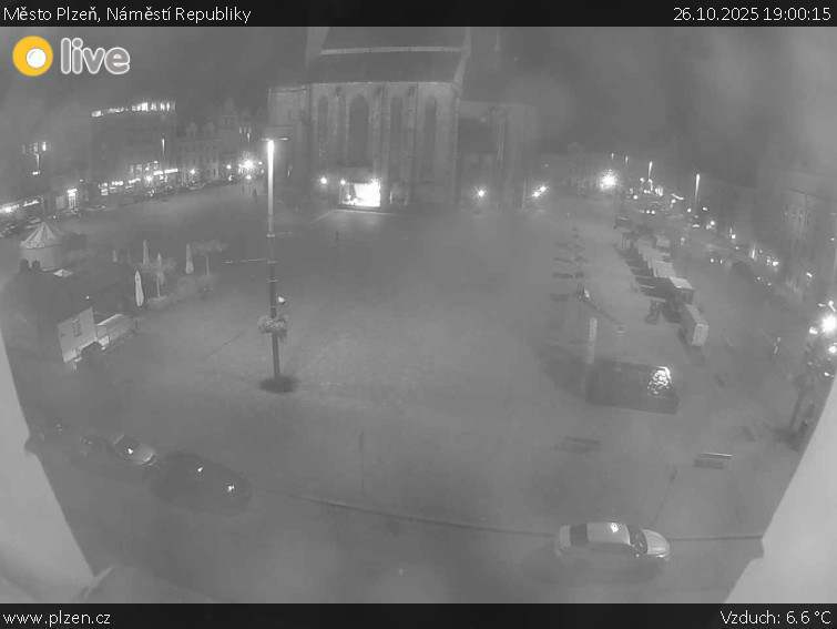 Město Plzeň - Náměstí Republiky - 26.10.2025 v 19:00 Město Plzeň - Náměstí Republiky - 26.10.2025 v 19:00
