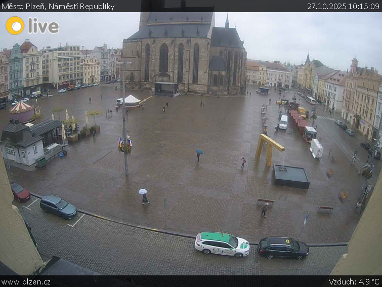 Město Plzeň - Náměstí Republiky - 27.10.2025 v 10:15 Město Plzeň - Náměstí Republiky - 27.10.2025 v 10:15