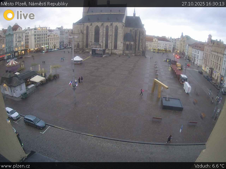 Město Plzeň - Náměstí Republiky - 27.10.2025 v 16:30 Město Plzeň - Náměstí Republiky - 27.10.2025 v 16:30