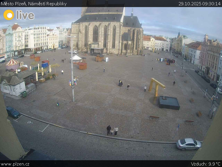 Město Plzeň - Náměstí Republiky - 29.10.2025 v 09:30 Město Plzeň - Náměstí Republiky - 29.10.2025 v 09:30