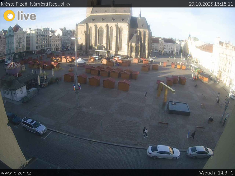 Město Plzeň - Náměstí Republiky - 29.10.2025 v 15:15 Město Plzeň - Náměstí Republiky - 29.10.2025 v 15:15