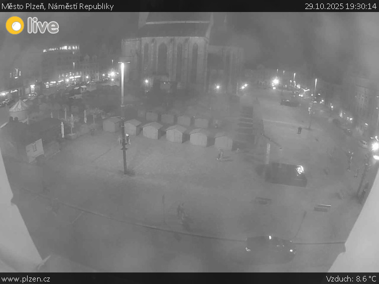Město Plzeň - Náměstí Republiky - 29.10.2025 v 19:30 Město Plzeň - Náměstí Republiky - 29.10.2025 v 19:30
