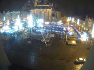 Město Plzeň - Náměstí Republiky - 5.12.2025 v 05:15 Město Plzeň - Náměstí Republiky - 5.12.2025 v 05:15