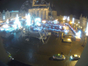 Město Plzeň - Náměstí Republiky - 5.12.2025 v 06:15 Město Plzeň - Náměstí Republiky - 5.12.2025 v 06:15