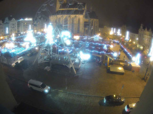 Město Plzeň - Náměstí Republiky - 14.12.2025 v 20:45 Město Plzeň - Náměstí Republiky - 14.12.2025 v 20:45