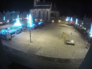 Město Plzeň - Náměstí Republiky - 30.12.2025 v 22:45 Město Plzeň - Náměstí Republiky - 30.12.2025 v 22:45
