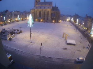 Město Plzeň - Náměstí Republiky - 8.1.2026 v 07:45 Město Plzeň - Náměstí Republiky - 8.1.2026 v 07:45