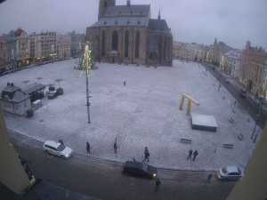 Město Plzeň - Náměstí Republiky - 8.1.2026 v 08:15 Město Plzeň - Náměstí Republiky - 8.1.2026 v 08:15