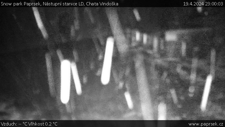 Snow park Paprsek - Nástupní stanice LD, Chata Vindoška - 19.4.2024 v 23:00