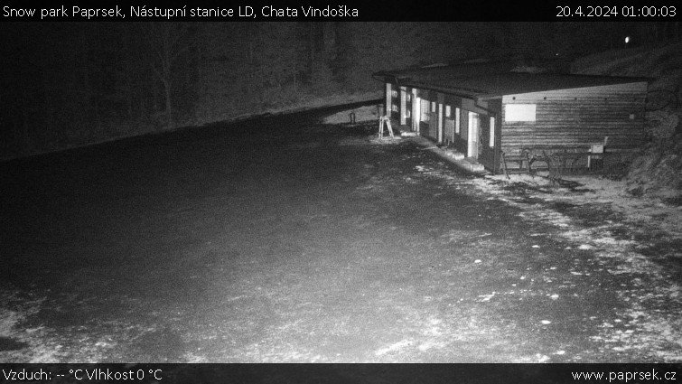 Snow park Paprsek - Nástupní stanice LD, Chata Vindoška - 20.4.2024 v 01:00