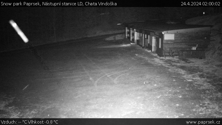 Snow park Paprsek - Nástupní stanice LD, Chata Vindoška - 24.4.2024 v 02:00