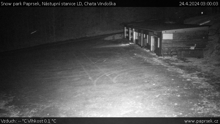 Snow park Paprsek - Nástupní stanice LD, Chata Vindoška - 24.4.2024 v 03:00