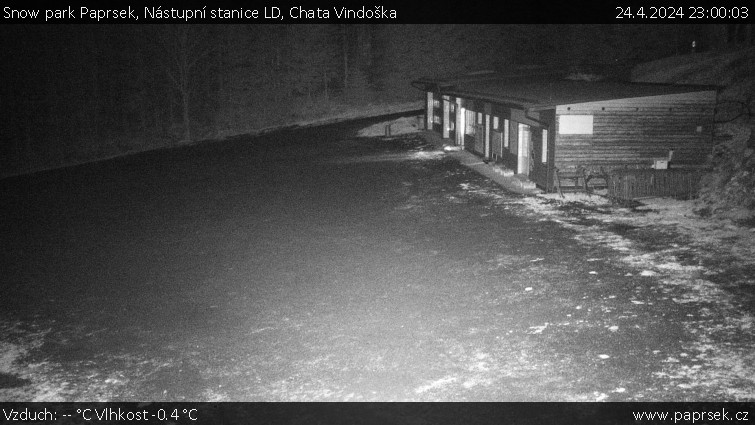 Snow park Paprsek - Nástupní stanice LD, Chata Vindoška - 24.4.2024 v 23:00
