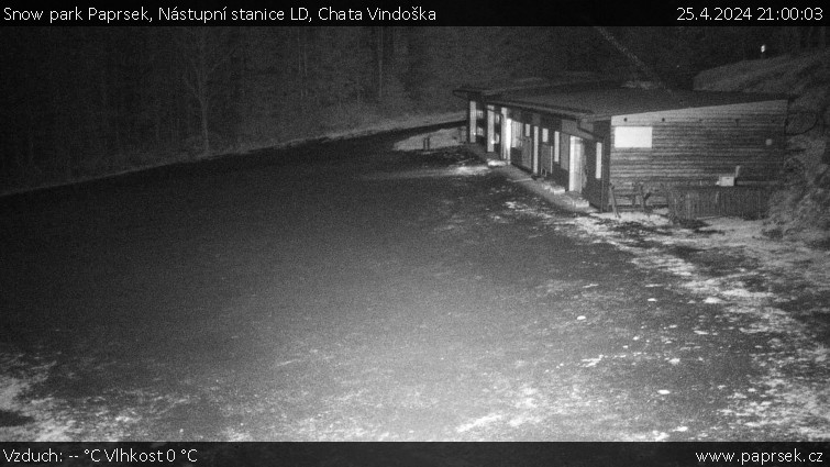 Snow park Paprsek - Nástupní stanice LD, Chata Vindoška - 25.4.2024 v 21:00