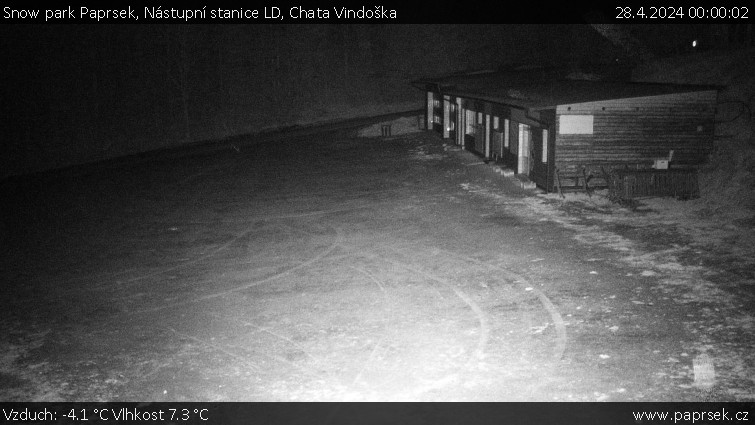Snow park Paprsek - Nástupní stanice LD, Chata Vindoška - 28.4.2024 v 00:00