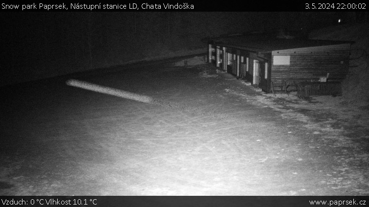 Snow park Paprsek - Nástupní stanice LD, Chata Vindoška - 3.5.2024 v 22:00