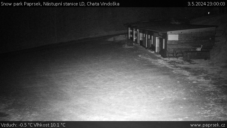 Snow park Paprsek - Nástupní stanice LD, Chata Vindoška - 3.5.2024 v 23:00
