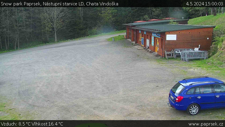 Snow park Paprsek - Nástupní stanice LD, Chata Vindoška - 4.5.2024 v 15:00