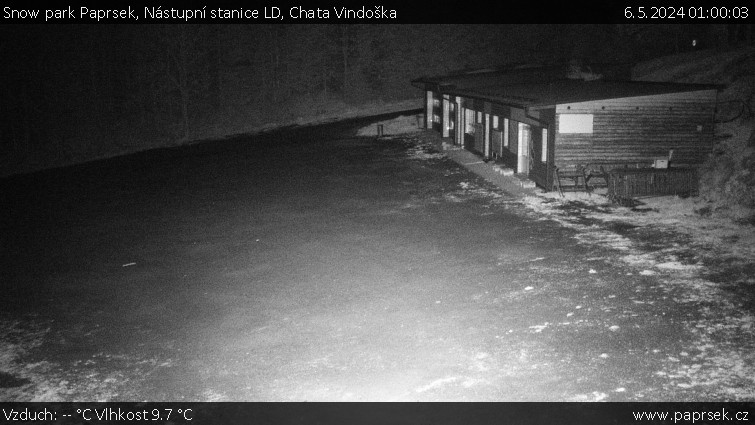 Snow park Paprsek - Nástupní stanice LD, Chata Vindoška - 6.5.2024 v 01:00